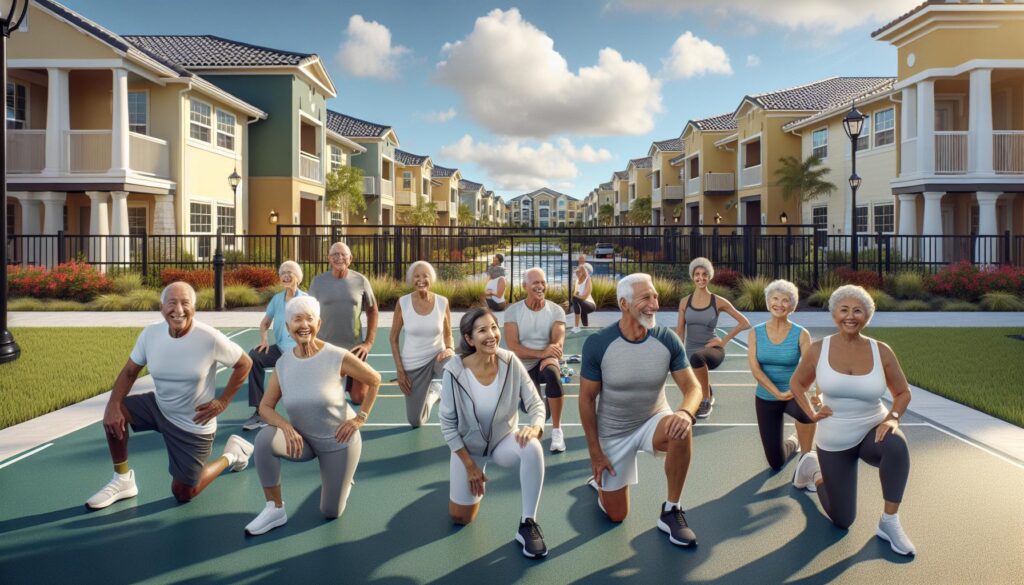 Four Seasons at Wylder homes in Port St. Lucie for active retirees