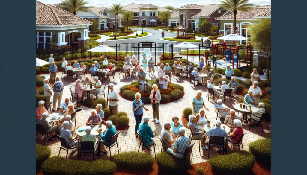 Gated Port St. Lucie community for active retirees