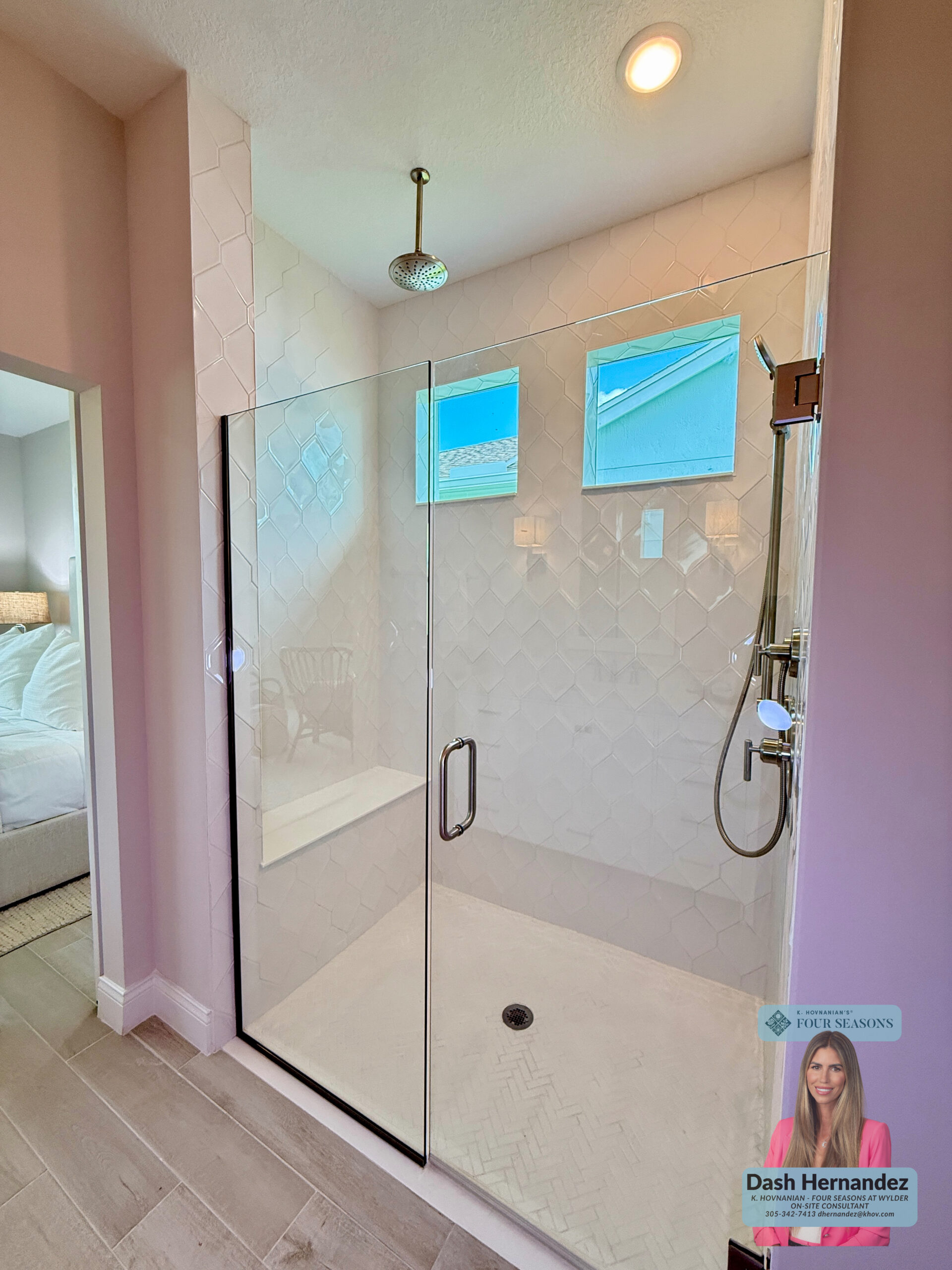 Bogart Bathroom Floor Plan | Four Seasons at Wylder Layout Bogart Model Bathroom Floor Plan - Primary bathroom layout showing freestanding vanities and walk-in closet at Four Seasons at Wylder