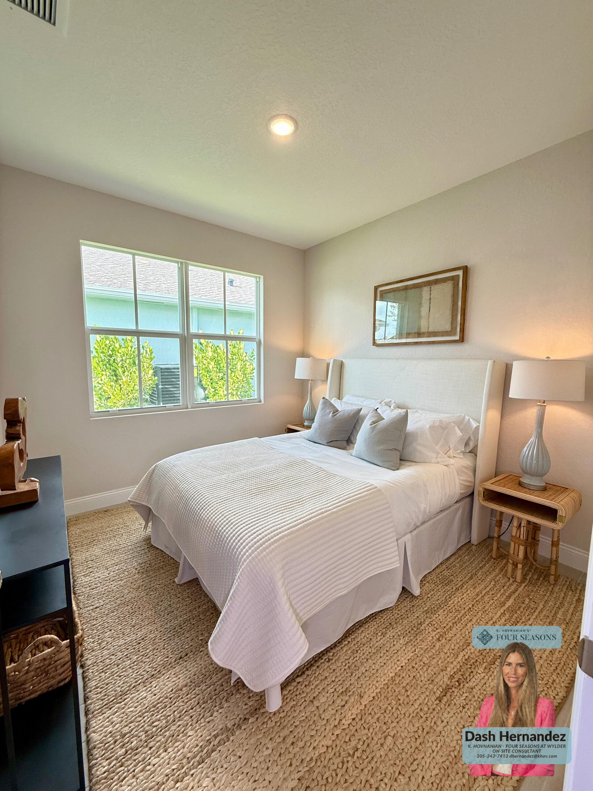 Bogart Secondary Bedroom | Four Seasons at Wylder Bogart Model Secondary Bedroom - Well-appointed bedroom with natural light at Four Seasons at Wylder by K. Hovnanian, Port St. Lucie