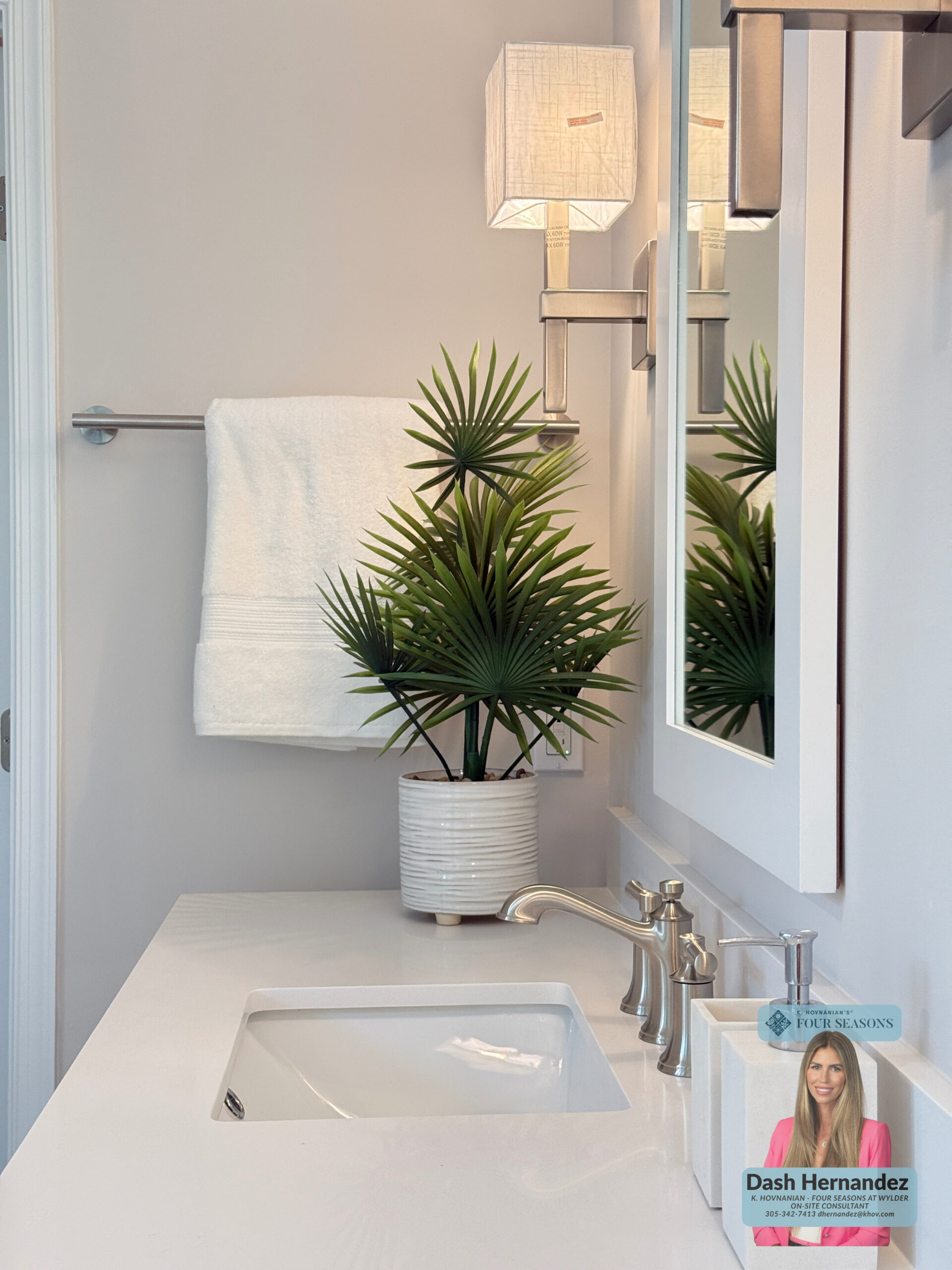 Bogart Bathroom Design | Four Seasons at Wylder Bogart Model Bathroom Design - Modern bathroom with walk-in closet access at Four Seasons at Wylder by K. Hovnanian, Port St. Lucie