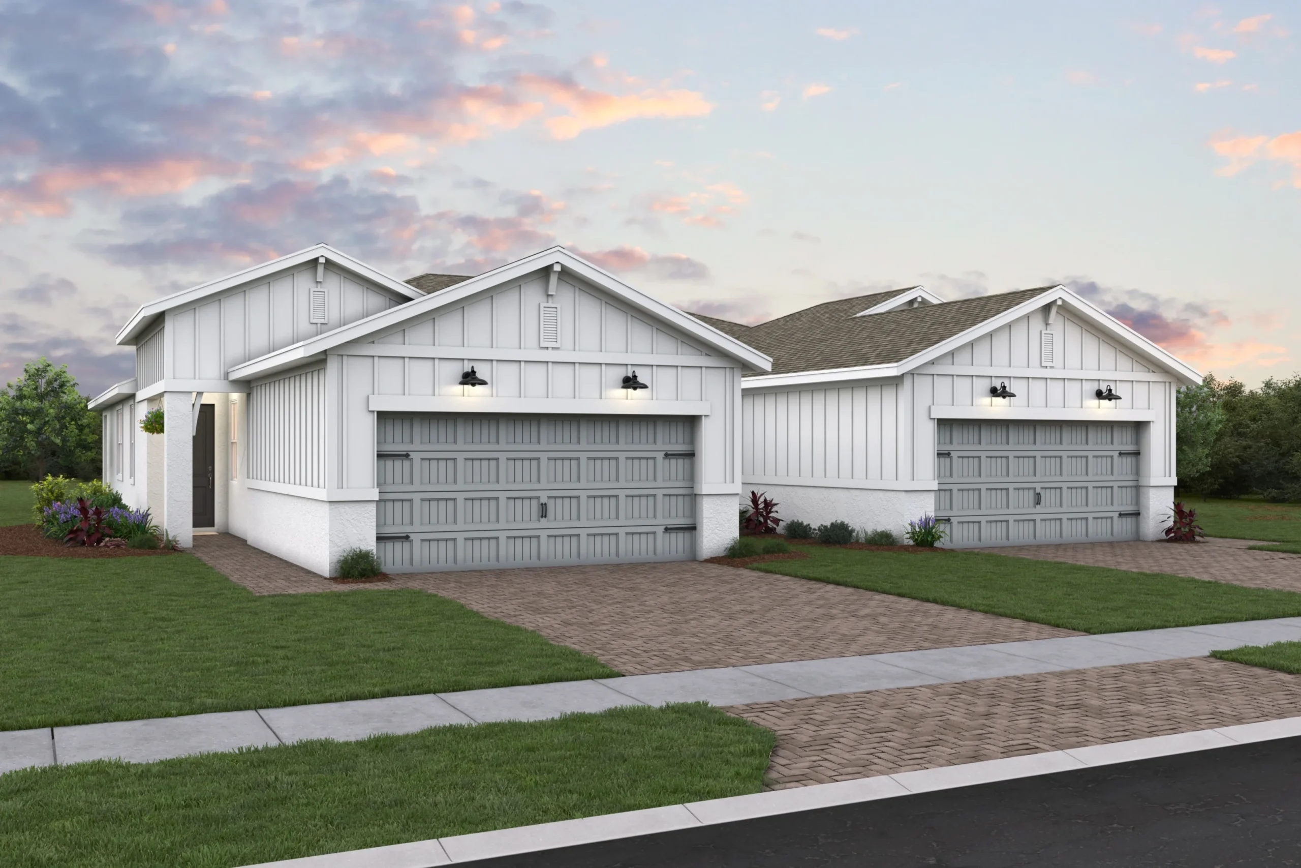 Spring Lake IV Villa Alternate Elevation - Modern Active Adult Living at Four Seasons at Wylder by K. Hovnanian
