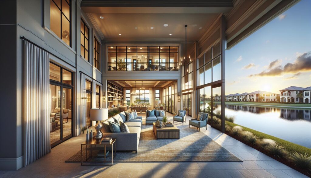Spring Lake IV villa interior showcasing modern design.