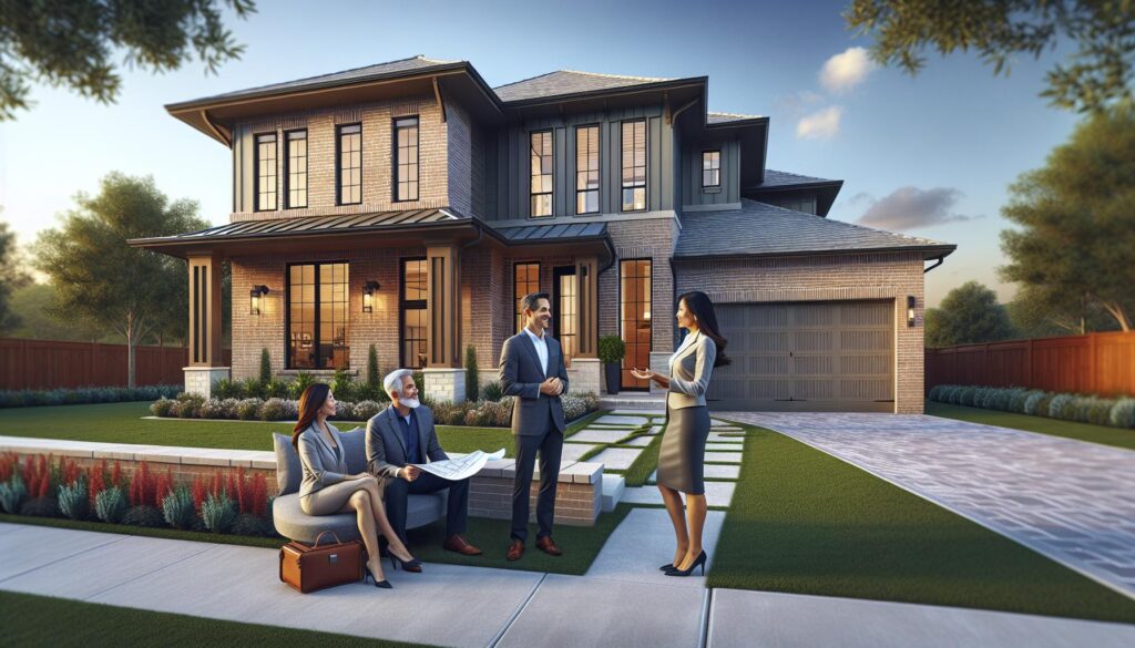 Taylor Model home exterior in 55+ community Port St. Lucie