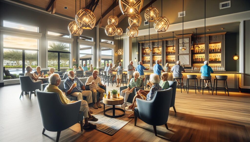 Active adult events and parties at Four Seasons Wylder